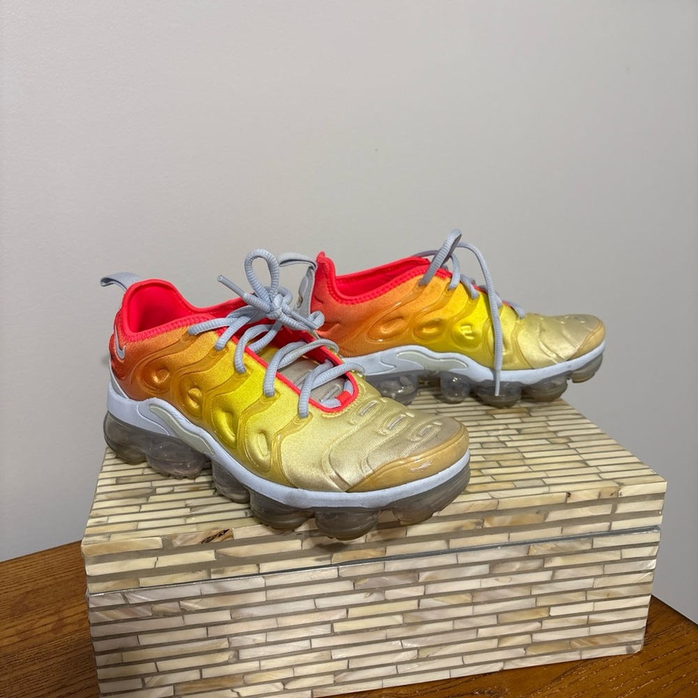 Nike Gradient Athletic Shoes - Red, Orange, Yellow